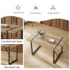 Table and chair set, upholstered side chairs in a modern medieval style